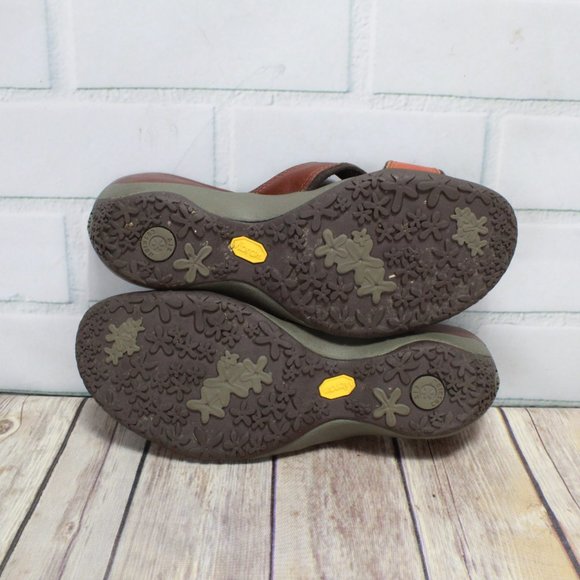 Merrell Dewberry Brown Leather Slip-On Comfort Performance Sandals US 8 - Picture 8 of 8